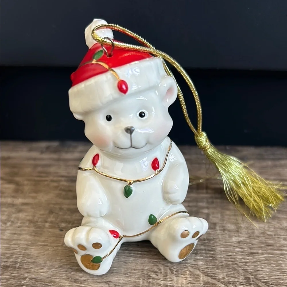 Lenox Bear Ornament